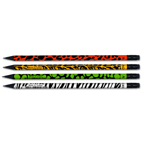 CREION GRAFIT HB CU GUMA LEMN NEGRU SAFARI ADEL