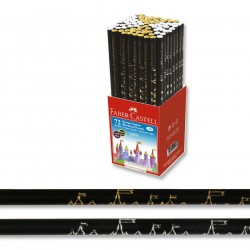CREION GRAFIT HB LEMN NEGRU DISPLAY 72 BUC FABER-CASTELL