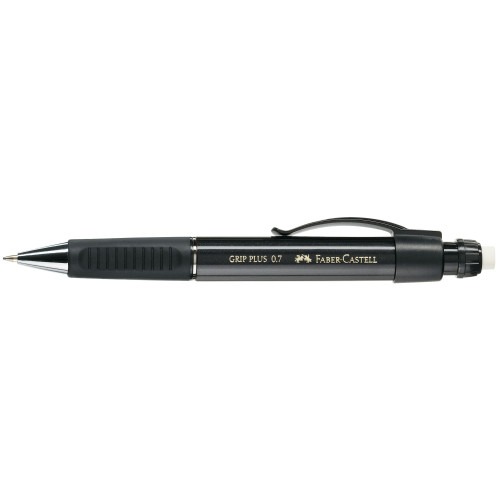 CREION MECANIC 0.7MM NEGRU GRIP PLUS 1307 FABER-CASTELL