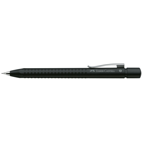 CREION MECANIC 0.7MM NEGRU METALIZAT GRIP 2011 FABER-CASTELL