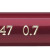 CREION MECANIC 0.7MM ROSU GRIP 1347 FABER-CASTELL