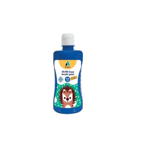CULOARE ACRILIC ALBASTRA 500 ML ADEL