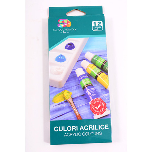 CULORI ACRILICE 12/SET 12ML PIGNA