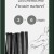 CUTIE 20 BUC CARBUNE NATURAL PITT MONOCHROME 3-6MM FABER-CASTELL