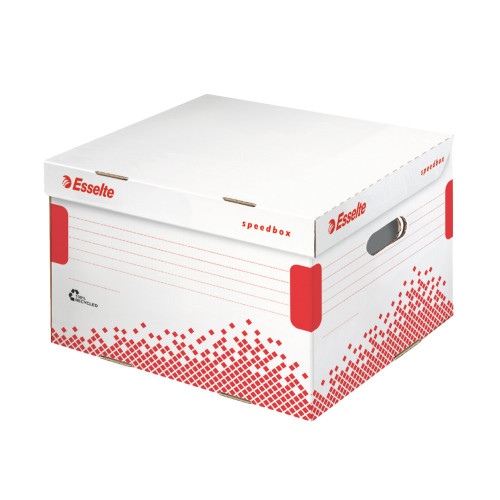 CUTIE ARHIVARE CU CAPAC L SPEEDBOX ESSELTE