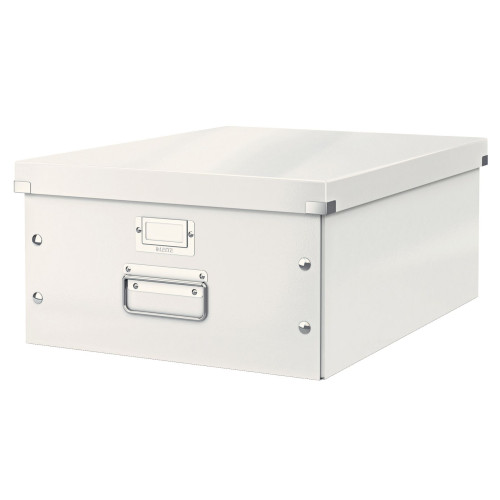 CUTIE DEPOZITARE MARE ALBA CLICK&STORE LEITZ
