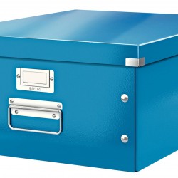 CUTIE DEPOZITARE MARE ALBASTRA CLICK&STORE LEITZ