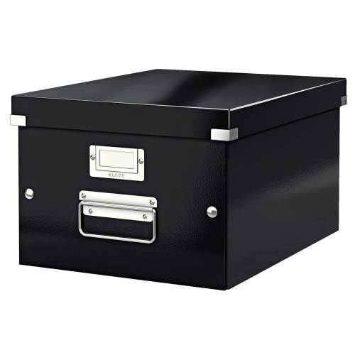 CUTIE DEPOZITARE MEDIE NEAGRA CLICK&STORE LEITZ