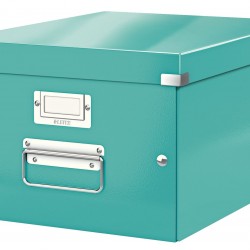 CUTIE DEPOZITARE MEDIE TURCOAZ CLICK&STORE LEITZ