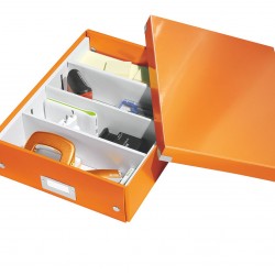 CUTIE ORGANIZER MEDIE PORTOCALIE CLICK&STORE LEITZ