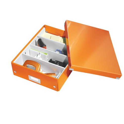CUTIE ORGANIZER MEDIE PORTOCALIE CLICK&STORE LEITZ