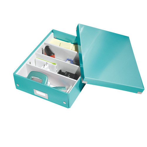 CUTIE ORGANIZER MEDIE TURCOAZ CLICK&STORE LEITZ