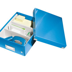 CUTIE ORGANIZER MICA ALBASTRA CLICK&STORE LEITZ