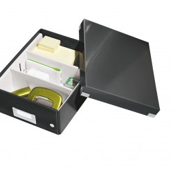 CUTIE ORGANIZER MICA NEAGRA CLICK&STORE LEITZ