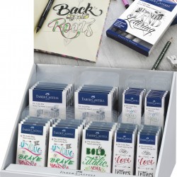 DISPLAY PITT ARTIST PEN CALIGRAFIC FABER-CASTELL
