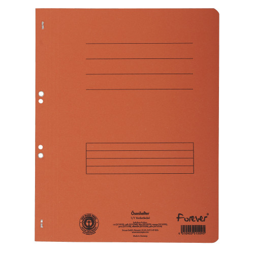 DOSAR CARTON CAPSE 1/1 PORTOCALIU EXACOMPTA