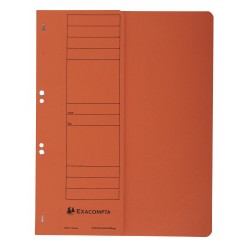 DOSAR CARTON CAPSE 1/2 PORTOCALIU EXACOMPTA