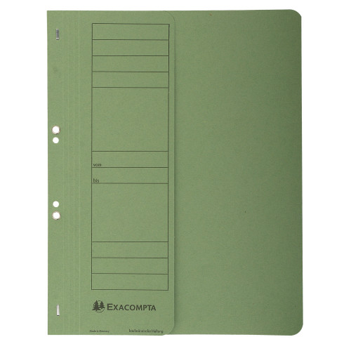DOSAR CARTON CAPSE 1/2 VERDE EXACOMPTA