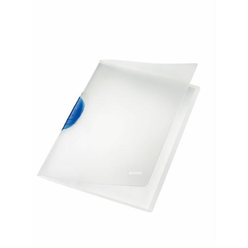 DOSAR PLASTIC CU CLIP ALBASTRU MAGIC LEITZ