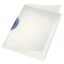 DOSAR PLASTIC CU CLIP GRI MAGIC LEITZ