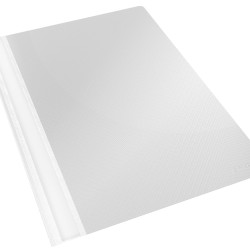 DOSAR PLASTIC CU SINA ALB 25/SET ESSELTE