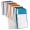 DOSAR PLASTIC CU SINA GRI 25/SET ESSELTE