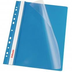 DOSAR PLASTIC CU SINA SI MULTIPERFORATII ALBASTRU ESSELTE