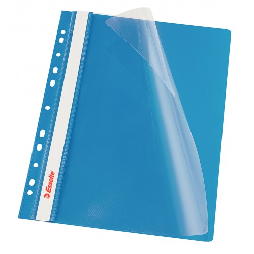 DOSAR PLASTIC CU SINA SI MULTIPERFORATII ALBASTRU ESSELTE