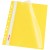 DOSAR PLASTIC CU SINA SI MULTIPERFORATII GALBEN 10/SET ESSELTE