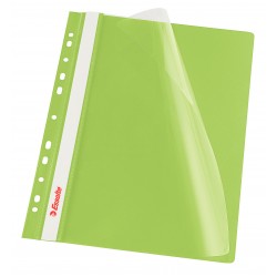 DOSAR PLASTIC CU SINA SI MULTIPERFORATII VERDE ESSELTE