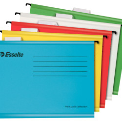 DOSAR SUSPENDABIL DIVERSE CULORI STANDARD PENDAFLEX 10/SET ESSEL