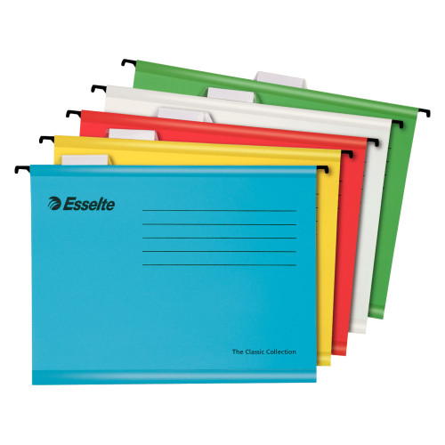 DOSAR SUSPENDABIL DIVERSE CULORI STANDARD PENDAFLEX 10/SET ESSEL
