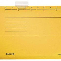 DOSAR SUSPENDABIL GALBEN ALPHA STANDARD LEITZ
