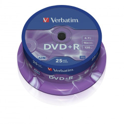 DVD+R 25/SET VERBATIM 4.7GB 16X 43500