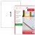 ETICHETE 1/A4 210*297MM COLTURI DREPTE 100/TOP TANEX