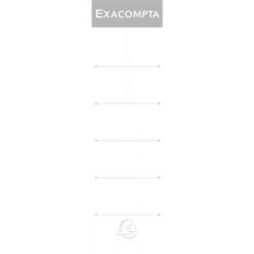 ETICHETE BIBLIORAFT 7.5 CM 10/SET EXACOMPTA