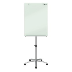 FLIPCHART MAGNETIC DIN STICLA CU ROTI 70*100 PRESTIGE NOBO