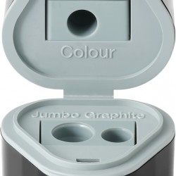 ASCUTITOARE TRIPLA GRIP 2001 NEAGRA FABER-CASTELL.