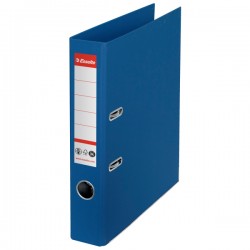 BIBLIORAFT CARTON RECICLAT 5CM ALBASTRU NR1 POWER FSC ESSELTE