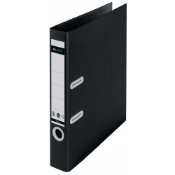 BIBLIORAFT PLASTIFIAT 5CM 180GRADE NEGRU RECYCLE FSC LEITZ
