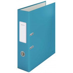 BIBLIORAFT PLASTIFIAT 8CM 180GRADE ALBASTRU CELEST COSY LEITZ