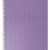 CAIET BIROU SPIRA A5 80F AR LAVANDA COPERTA CARTON COLOUR'BREEZE LEITZ