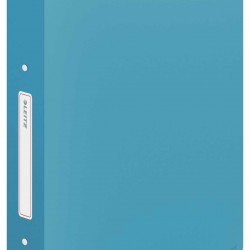 CAIET MECANIC A4 2 INELE 25MM/32MM COP FLEX ALBASTRU CELEST COSY LEITZ