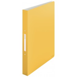 CAIET MECANIC A4 2 INELE 25MM/32MM COP FLEX GALBEN CHIHLIMBAR COSY LEITZ