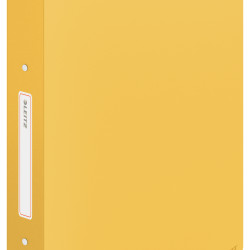 CAIET MECANIC A4 2 INELE 25MM/32MM COP FLEX GALBEN CHIHLIMBAR COSY LEITZ