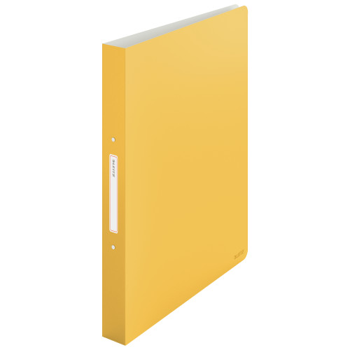 CAIET MECANIC A4 2 INELE 25MM/32MM COP FLEX GALBEN CHIHLIMBAR COSY LEITZ