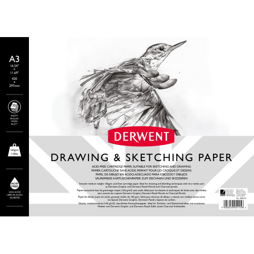 CAIET SPIRA PT SCHITE SI DESEN A3 30F 165G PROFESSIONAL DERWENT
