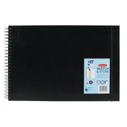 CAIET SPIRA PT SCHITE SI DESEN A3 56F 165G CU MAPA PROFESSIONAL DERWENT