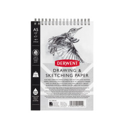 CAIET SPIRA PT SCHITE SI DESEN A5 30F 165G PROFESSIONAL DERWENT