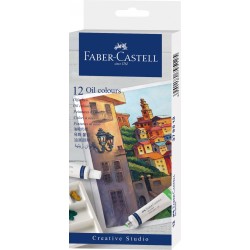 CULORI ULEIURI 12 CULORI 20ML FABER-CASTELL